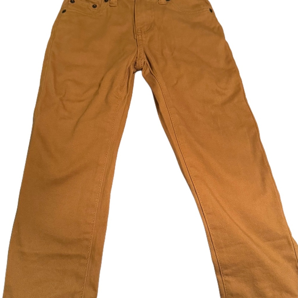 Lucky Brand Brown Jeans with Straight Legs and Sturdy Fabric